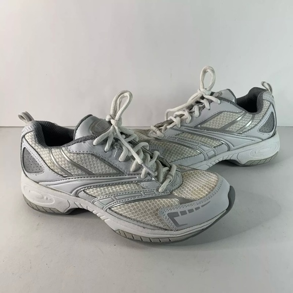 Danskin Now Women’s Size 6 Sneakers White Gray I-Net Technology Shape Up Toning - Picture 2 of 16